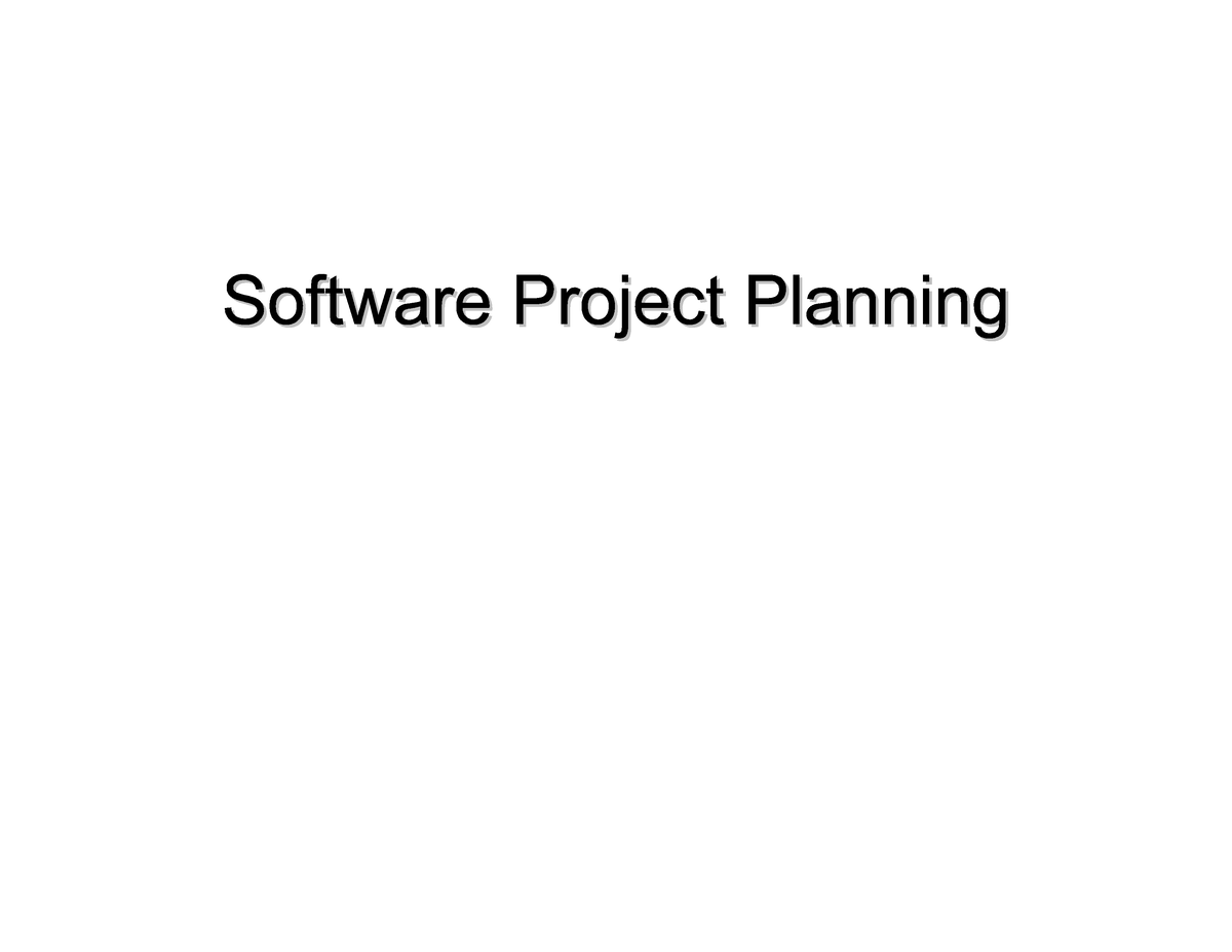 3plan - lec - 1. Phases in Detail ñ Step-by-step of typical software ...
