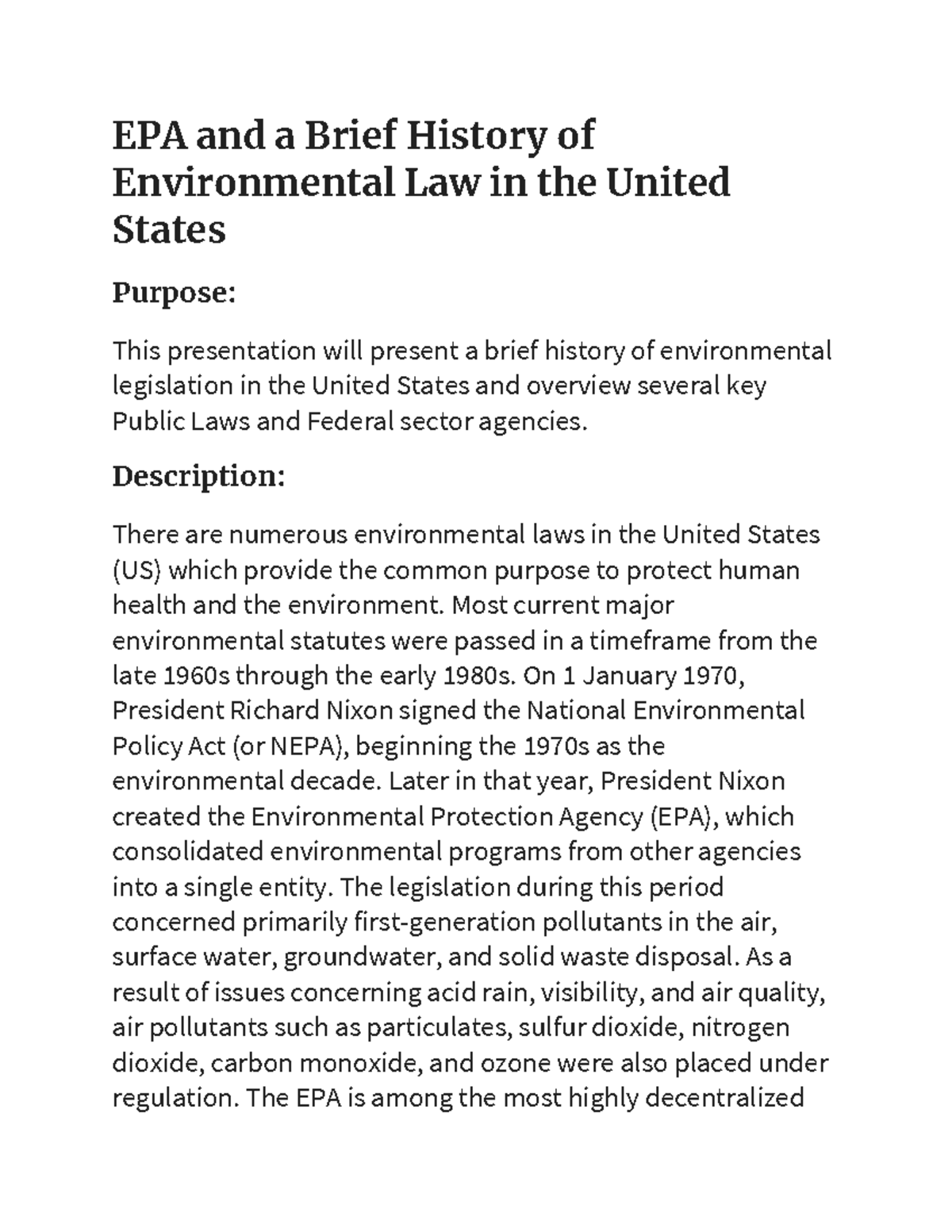 important-environmental-events-us-1960-onward-epa-and-a-brief-history