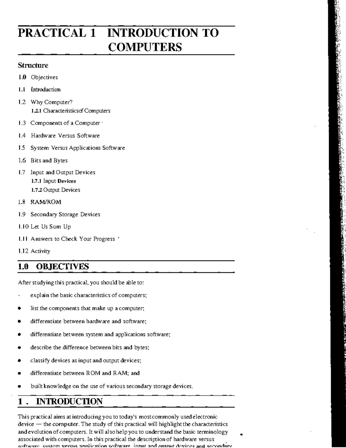 Practical-1 - increasing speed in typing - PRACTICAL 1 INTRODUCTION TO ...