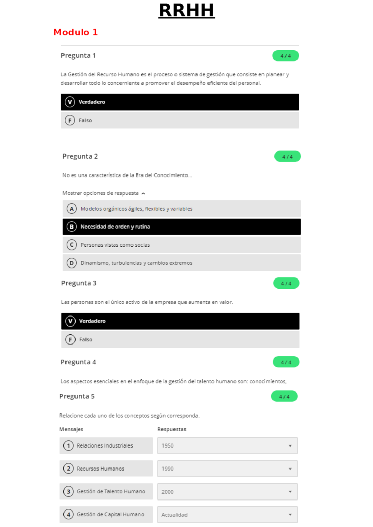 RRHH - Administracion de Sueldos y compensaciones - RRHH Modulo 1 ...