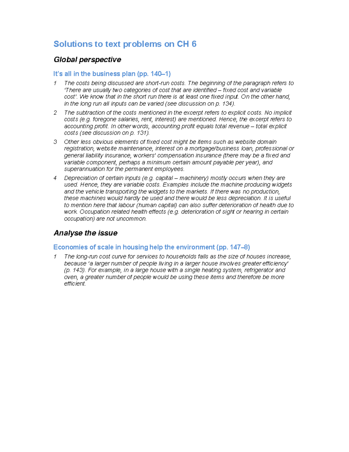 Chapter 6 to 9 Answers Layton 5th - Solutions to text problems on CH 6 ...