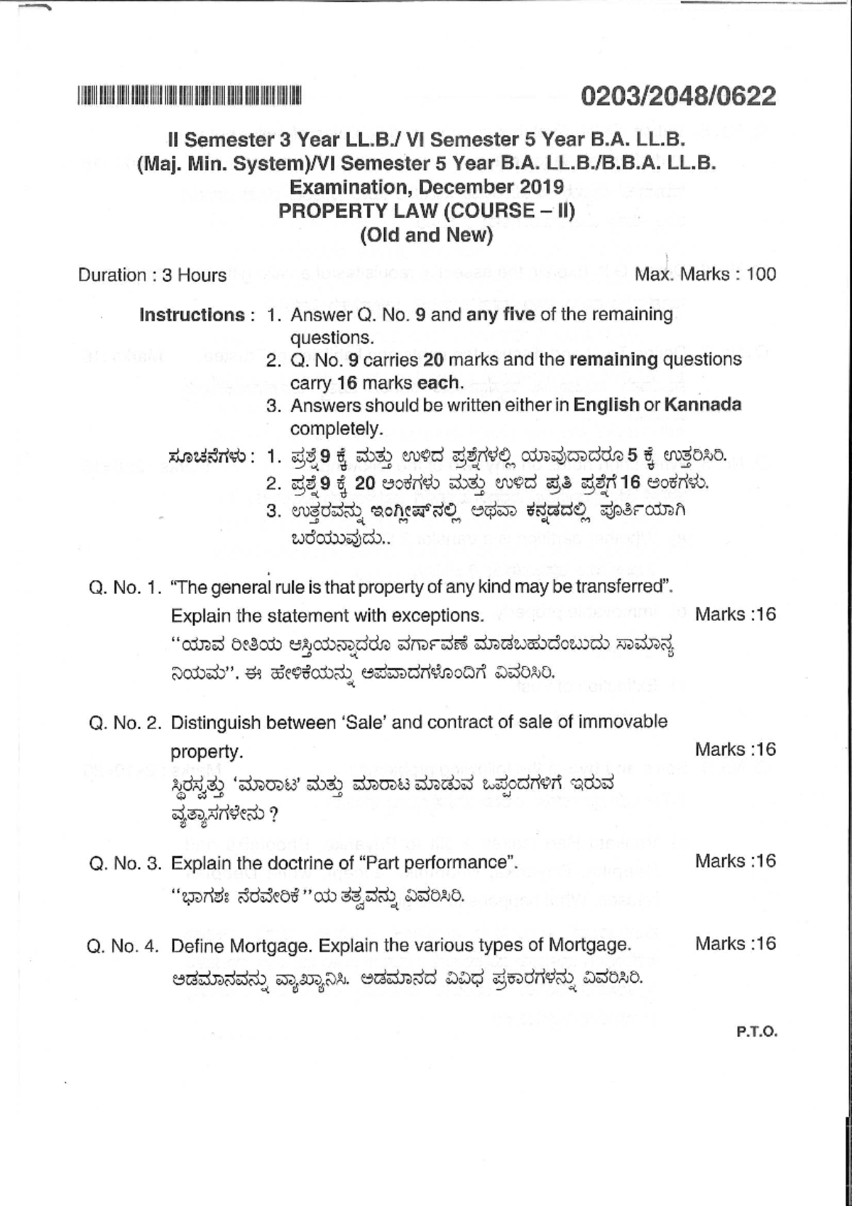 Property Law NOTES - BALLB - Studocu