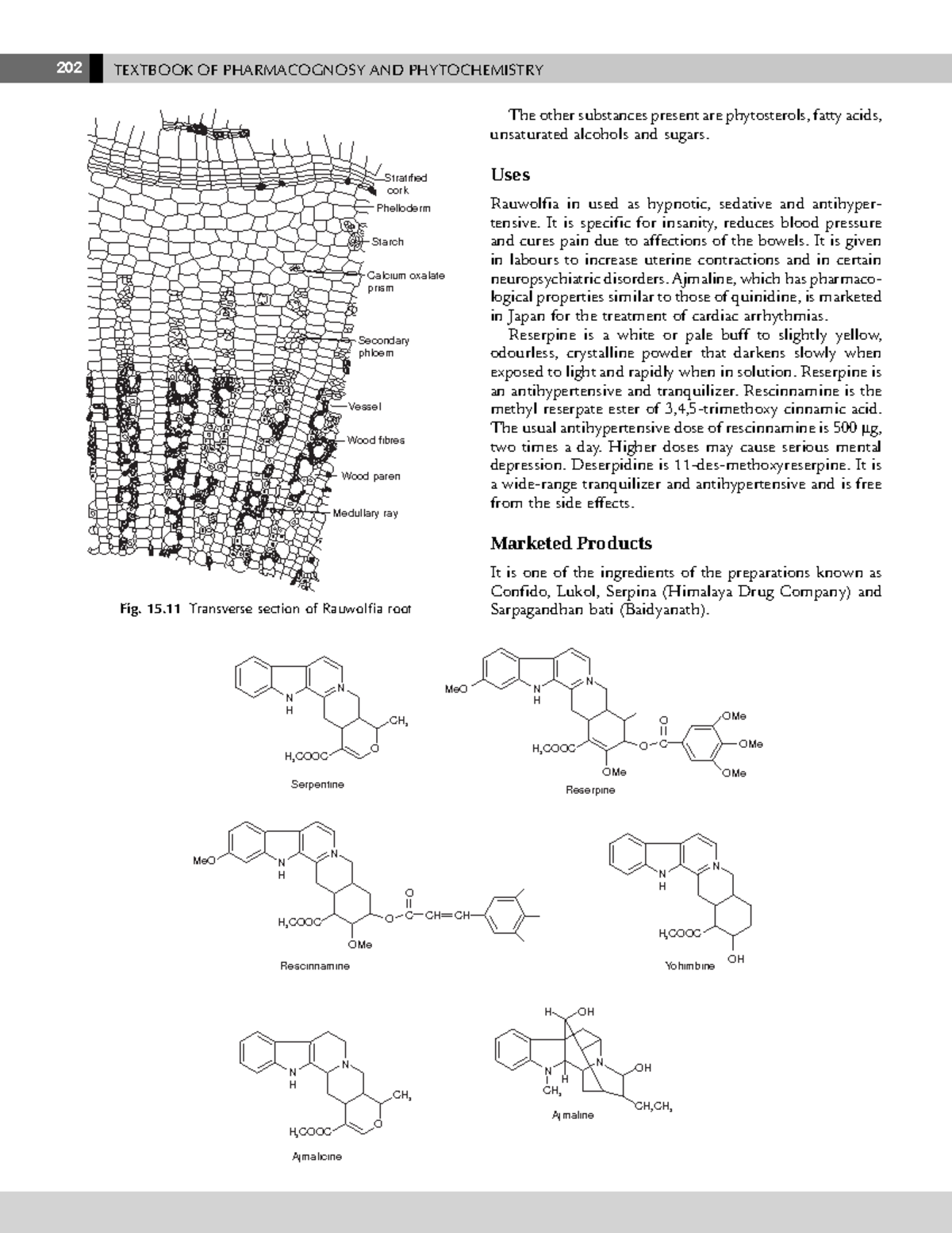 211-213 - Pharmacognosy - 202 TEXTBOOK OF PHARMACOGNOSY AND ...