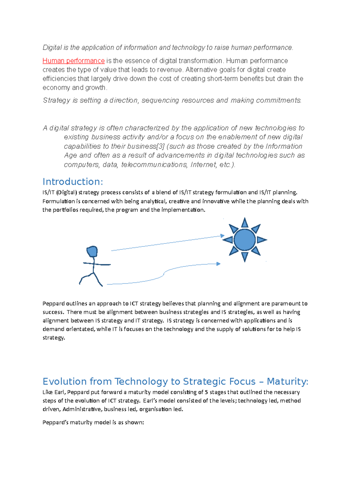 Peppard Ward Notes Information Systems Strategy Is4408 Ucc Studocu