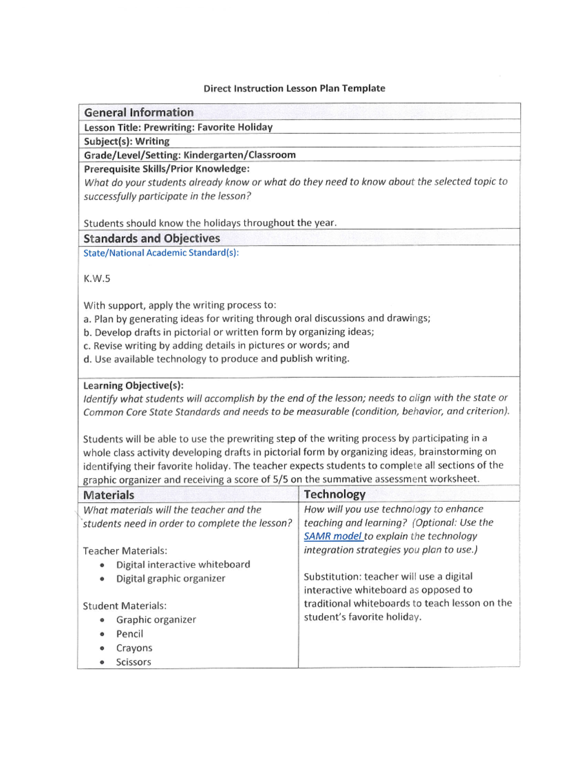 Lesson plan final 2 - C365 - Studocu