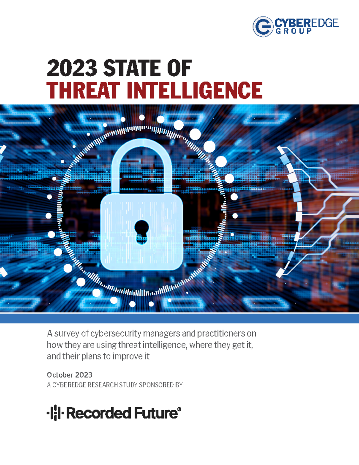 State of Threat Intelligence Report 2023 1698297143 - 2023 STATE OF ...