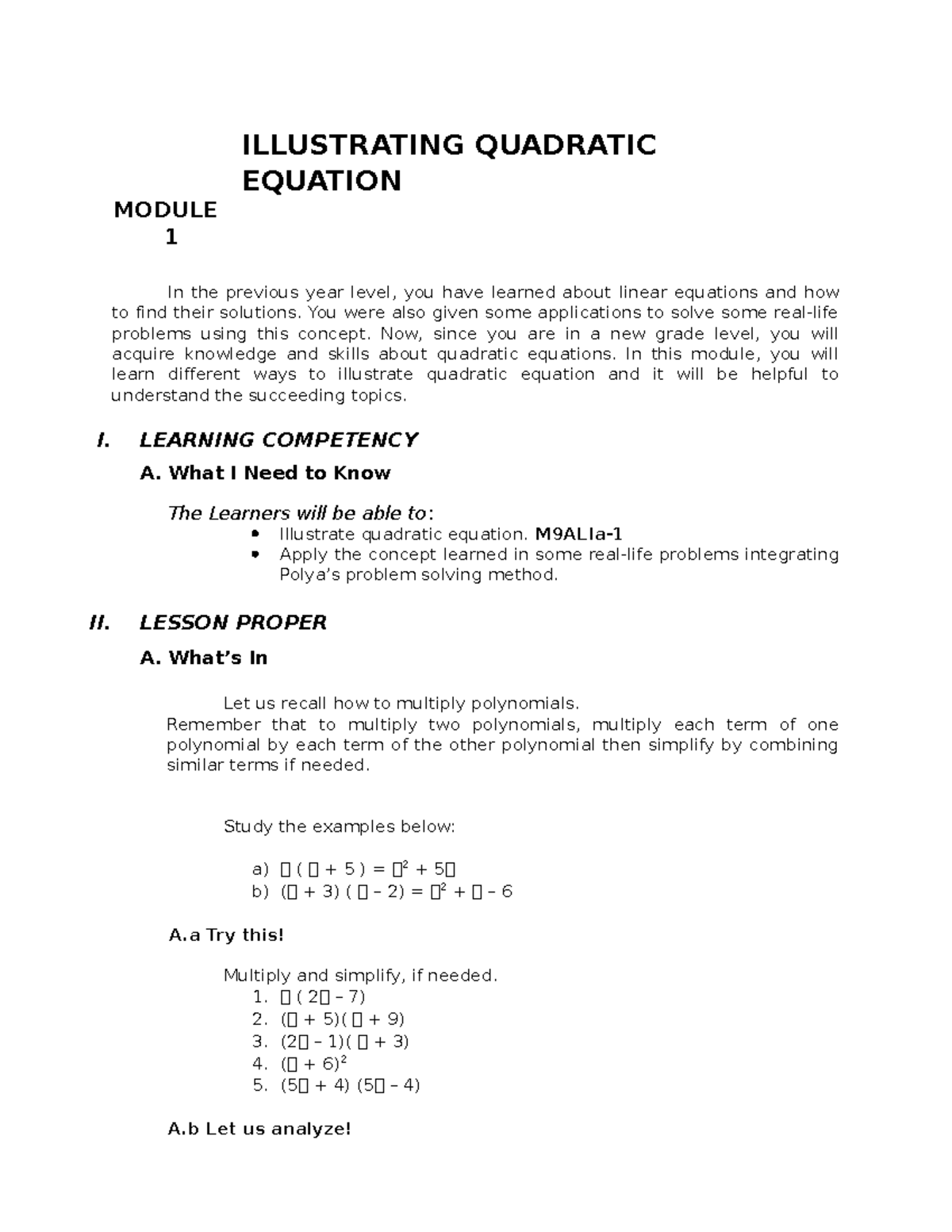 illustration-of-quadratic-equation-module-1-in-the-previous-year