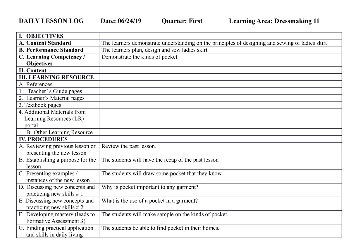 daily-lesson-log-11-dressmaking-daily-lesson-log-date-06-24-19