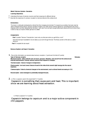 Week 3 somatic reflex ap2 - Name ___________________ Somatic Reflex ...