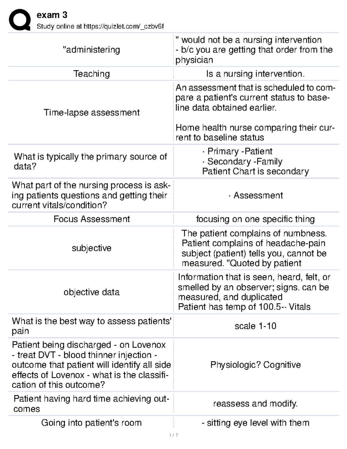 Exam 3 quizlet Studies Study online at quizlet/_czbv6f