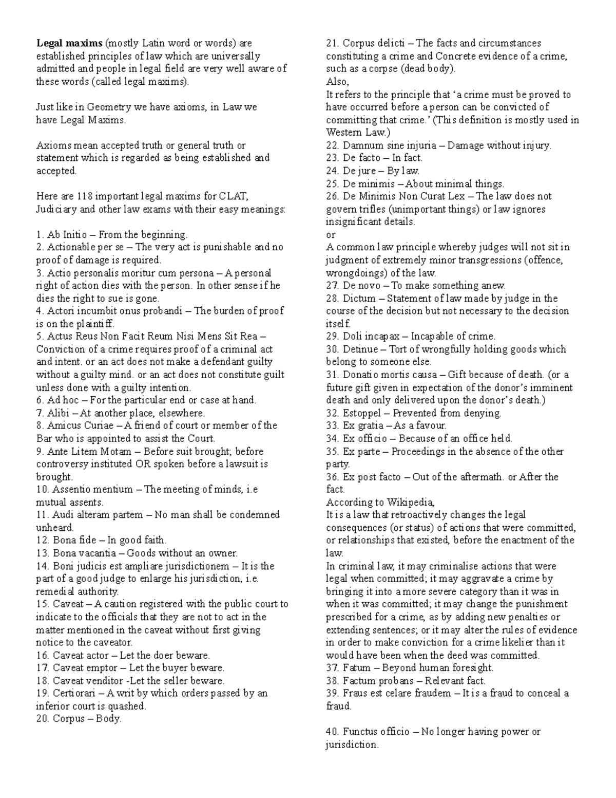 437783114-legal-maxims-legal-maxims-mostly-latin-word-or-words-are