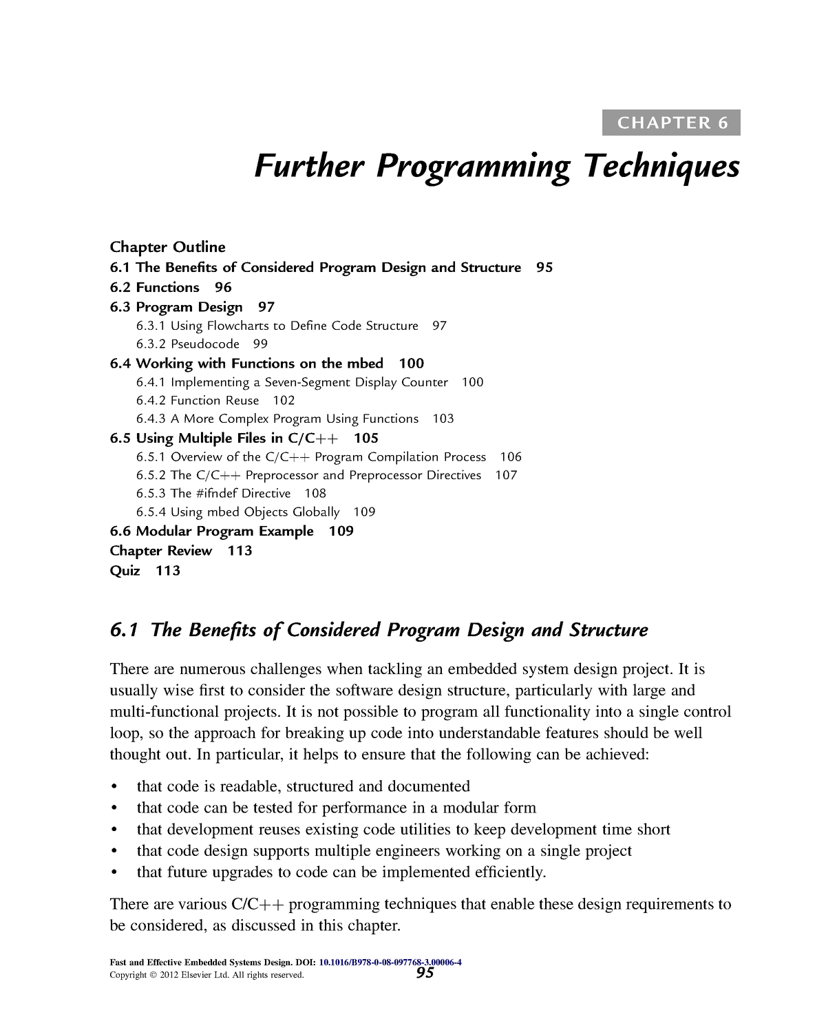 programming-techniquess-c-h-a-p-t-e-r-6-further-programming