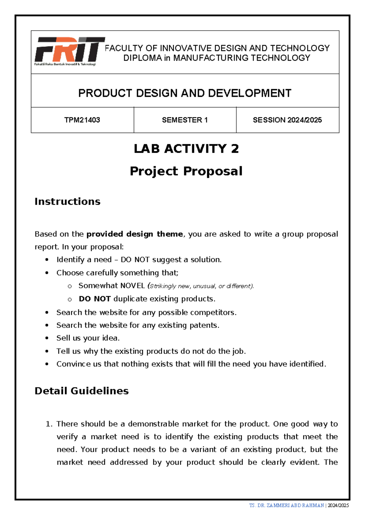 Lab Activity 2 - Assignment for Project Proposal of our progress in ...