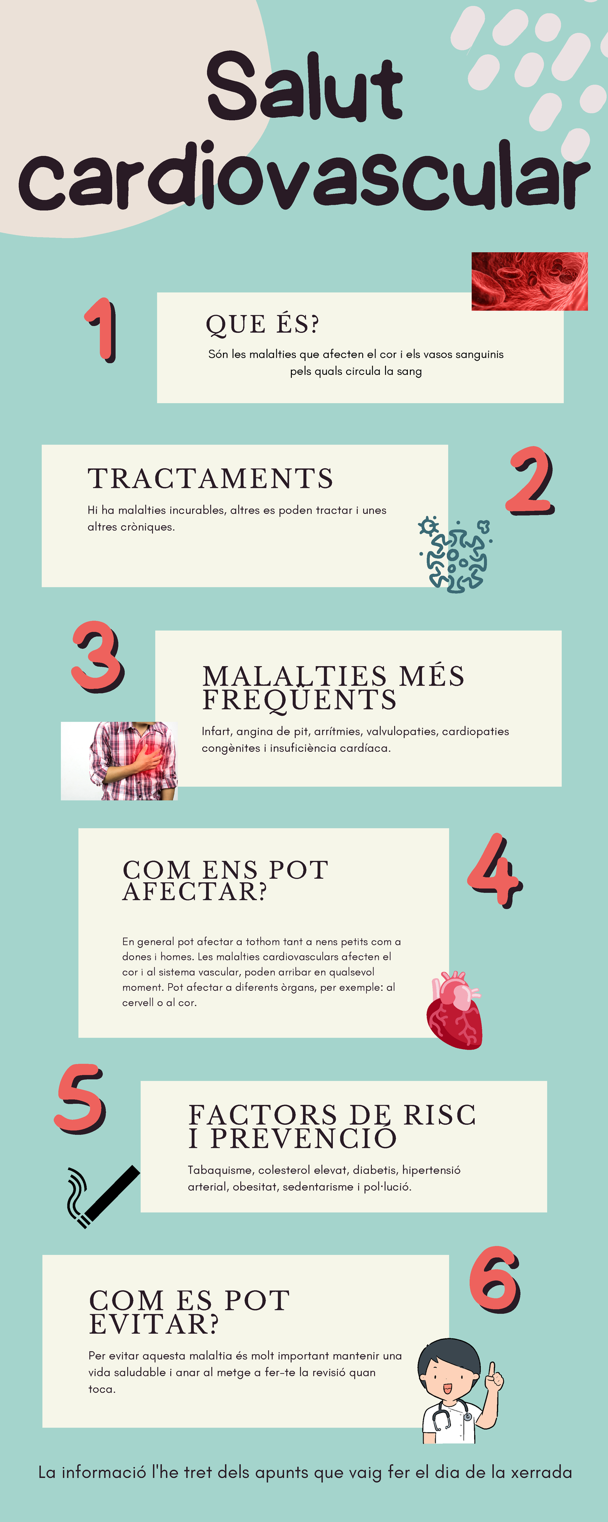 Salud cardiovascular Apuntes QUE ÉS? COM ES POT EVITAR? Per evitar aquesta malaltia