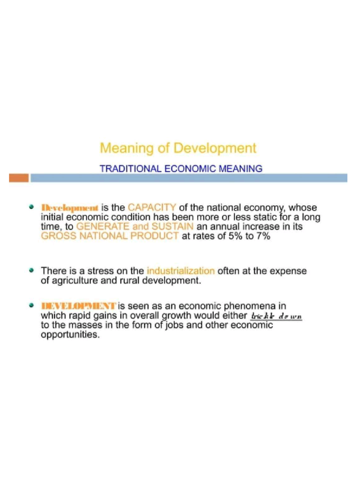 Econ Dev chap 2 - BS Accountancy - Studocu