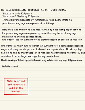 Rizal 1 Trans - C 1 0 9 TERM 01 To know the story behind his real name ...