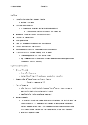 Unit 1: What is Politics - Unit 1: What is Politics Created Class PO ...