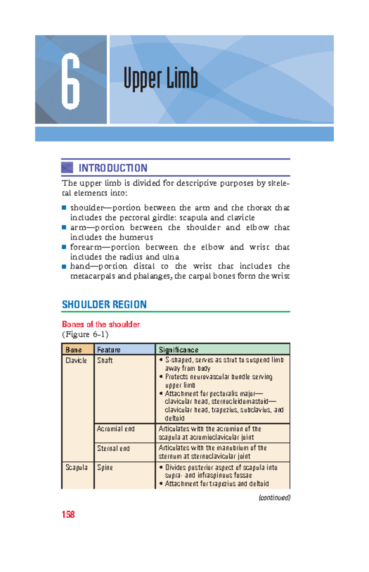 Upper Limb Clinical Anatomy & imp Tables (Anatomy Decoded You Tube) - 6 ...