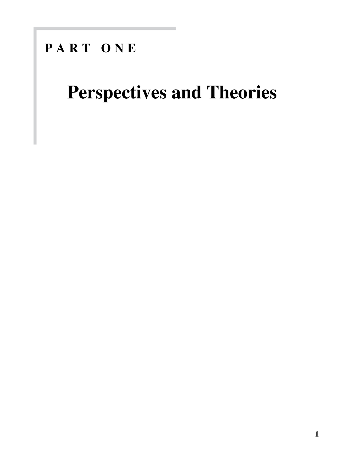 Part 1-Perspectives And Theories Deviant Behavior Alex Theo - 1 P A R T ...