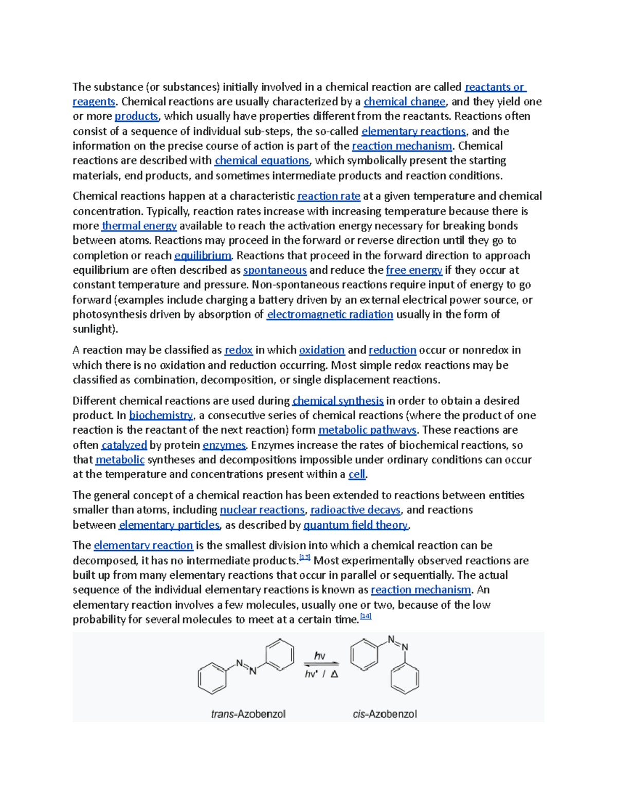 Summaries of Kin 267 part 2 - The substance (or substances) initially ...