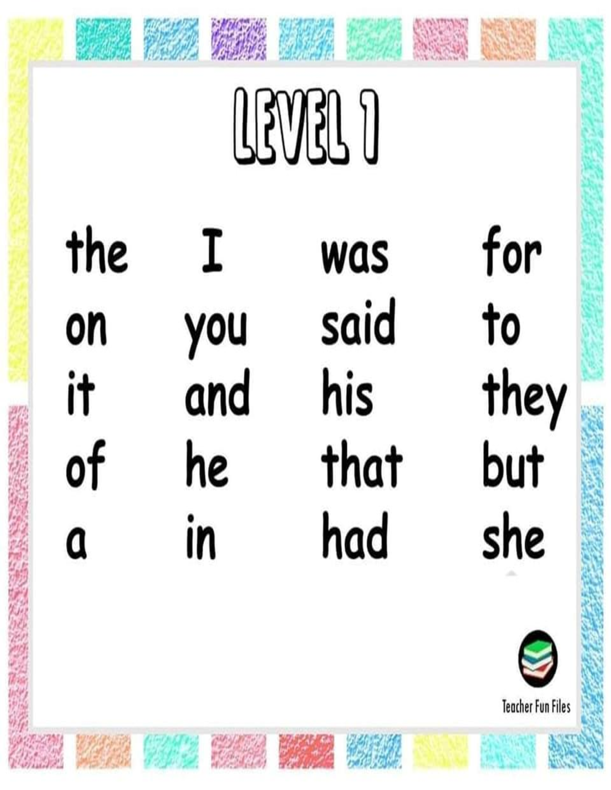 Basic Sight Words BY Teacher FUN Files - Bachelor of Elementary ...