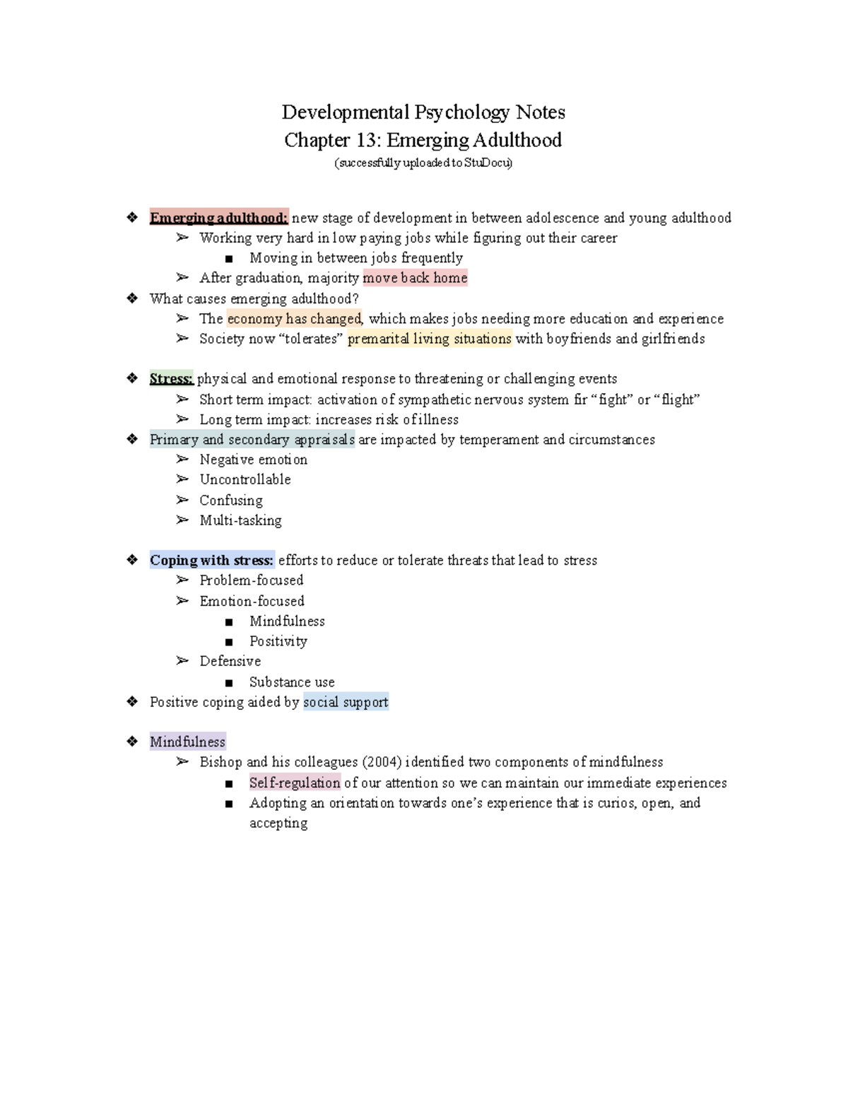 Cracking The Code: Mastering Emerging Adulthood For Ap Psychology - d6dt124