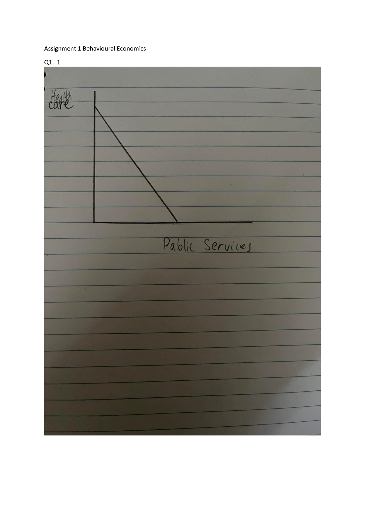 Assignment 1 Behavioural Economics - Assignment 1 Behavioural Economics ...