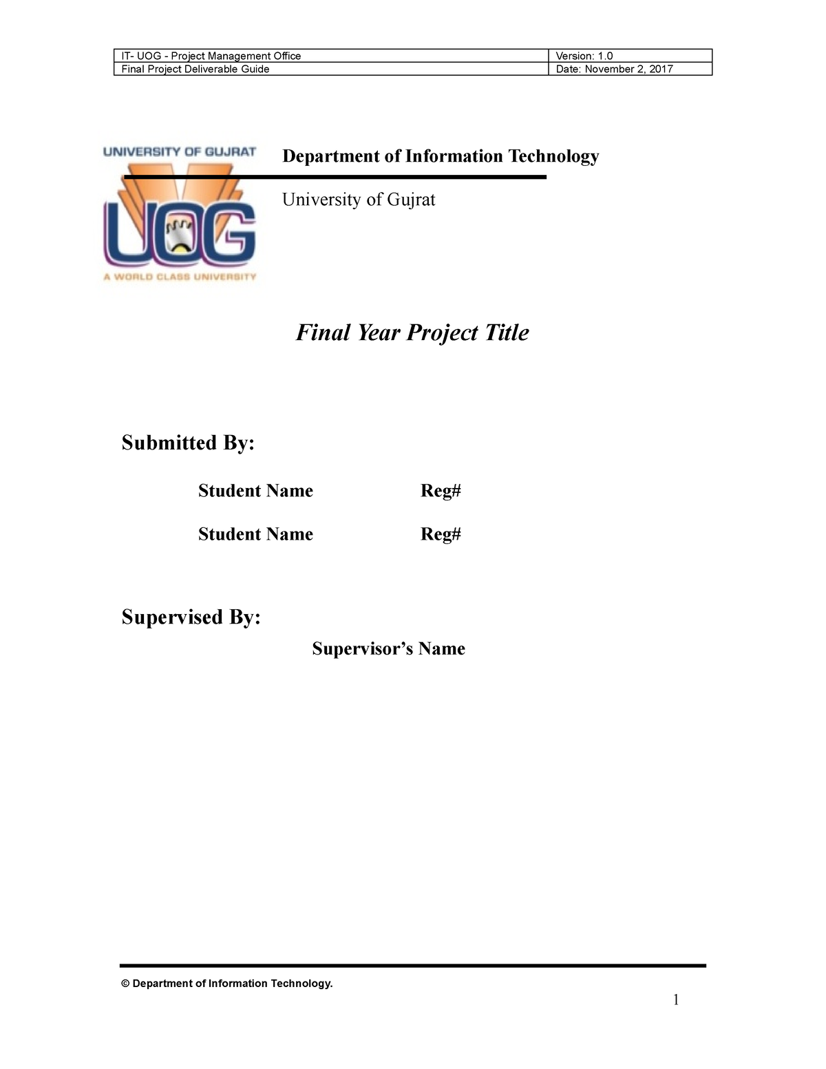 Deliverable 1(feasibility Report) - Final Project Deliverable Guide ...