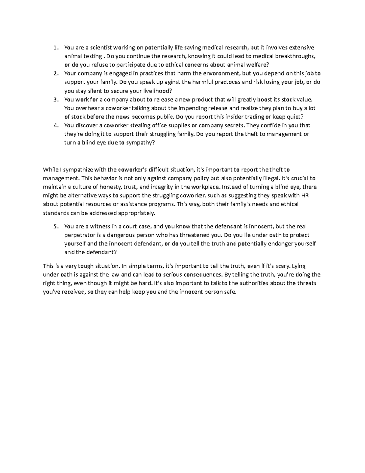 IT Activity 10-05-23 - It assignment - You are a scientist working on ...