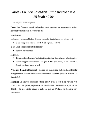 Cass 1 Civ - 25 Mai 1992 - Fiche D'arrêt - Arrêt – Cour De Cassation ...