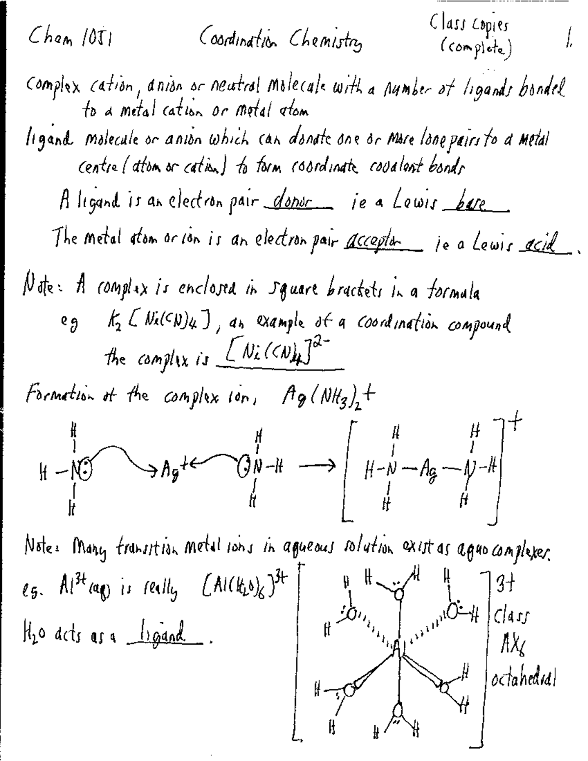 coordination chemistry research paper