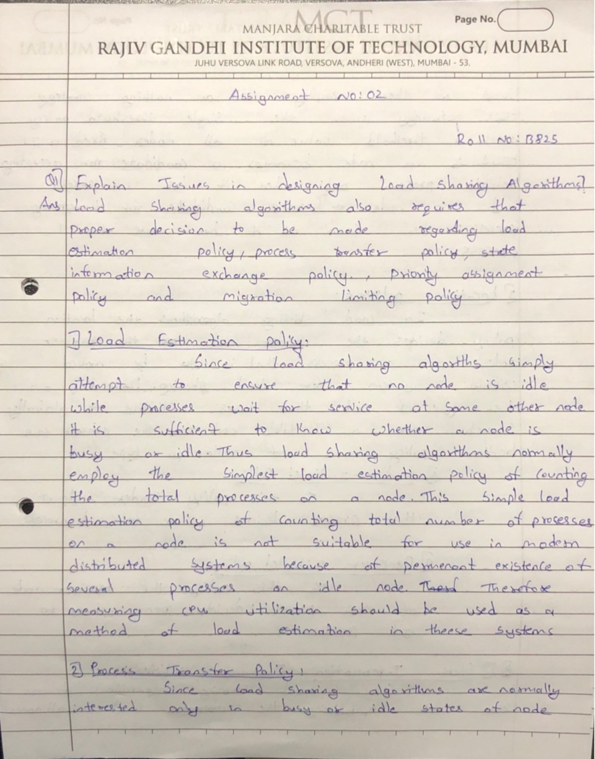 Assignment 2 - Distributed Computing - Studocu