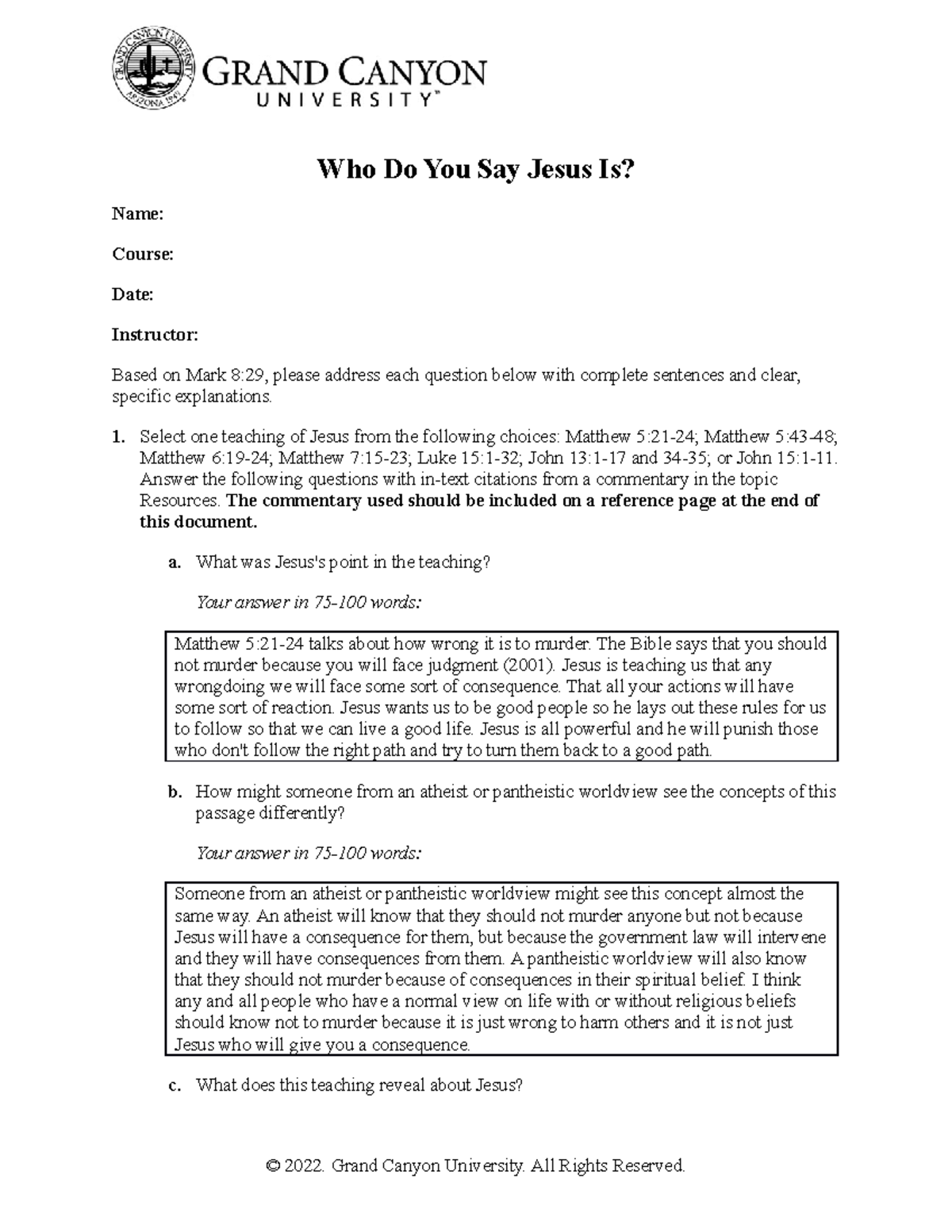 CWV101301RST4Who Do You Say Jesus Who Do