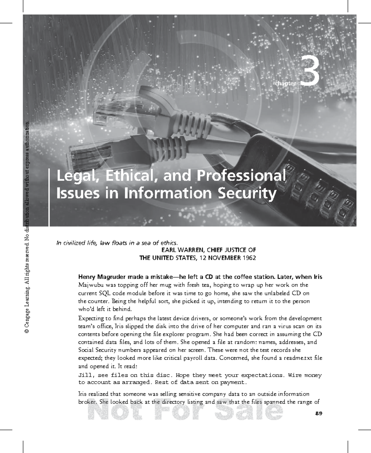 Legal-Ethics - chapter 3 Legal, Ethical, and Professional Issues in ...