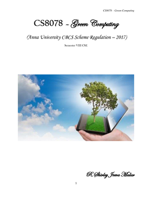 UNIT 4 Notes Gc - Use In 2017 Regulation - UNIT: 4 GREEN COMPLIANCE ...