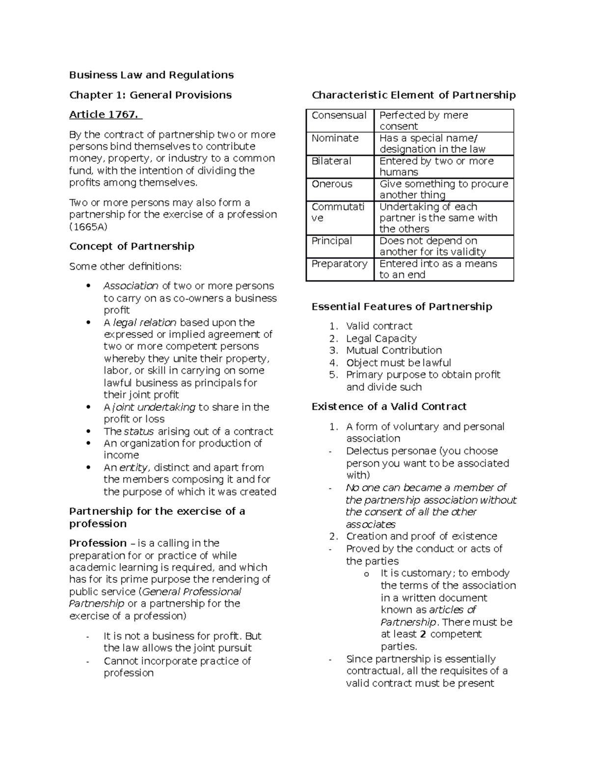 Chapter 1 General Provisions - Business Law And Regulations Chapter 1 ...