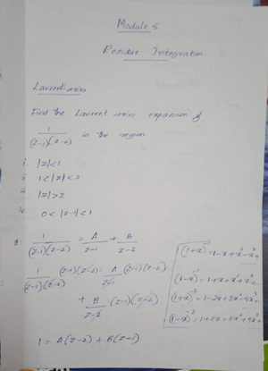 Maths module 1 - Study notes 2019 scheme - Partial Differential ...