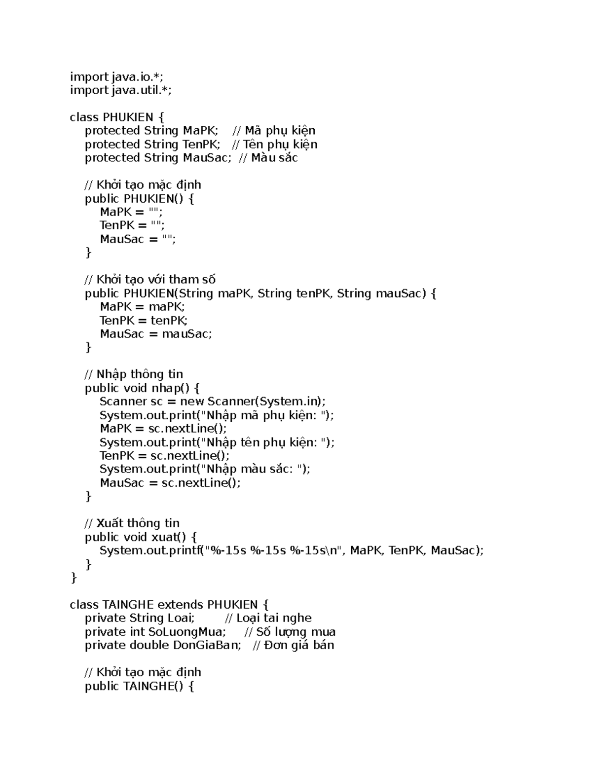 De02huongdoituong đề 02 import java.; import java.; class PHUKIEN