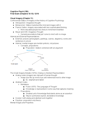 Exam 2 Study Guide - Exam 2 (Chapters 5-9): Thursday 11/ General ...