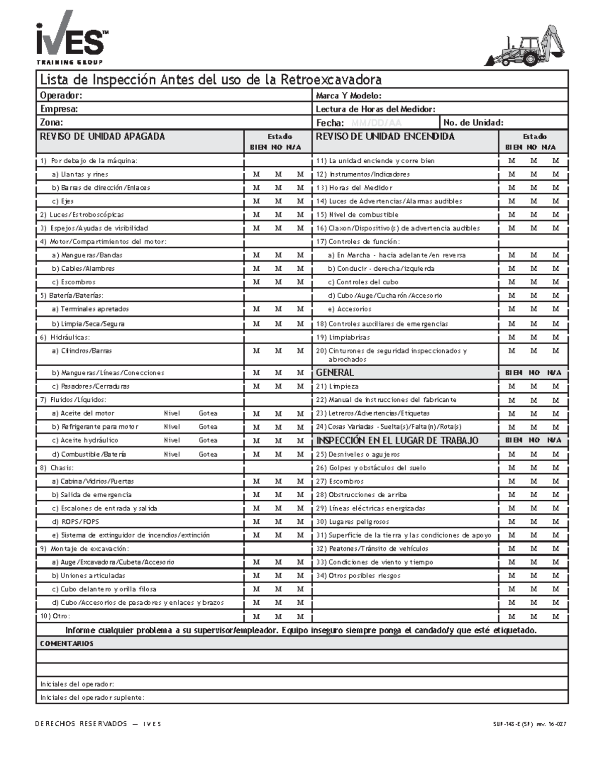 Loader-Backhoe-Pre-Use-Inspection-SUP-143-e-SP-16-027 - Lista de ...