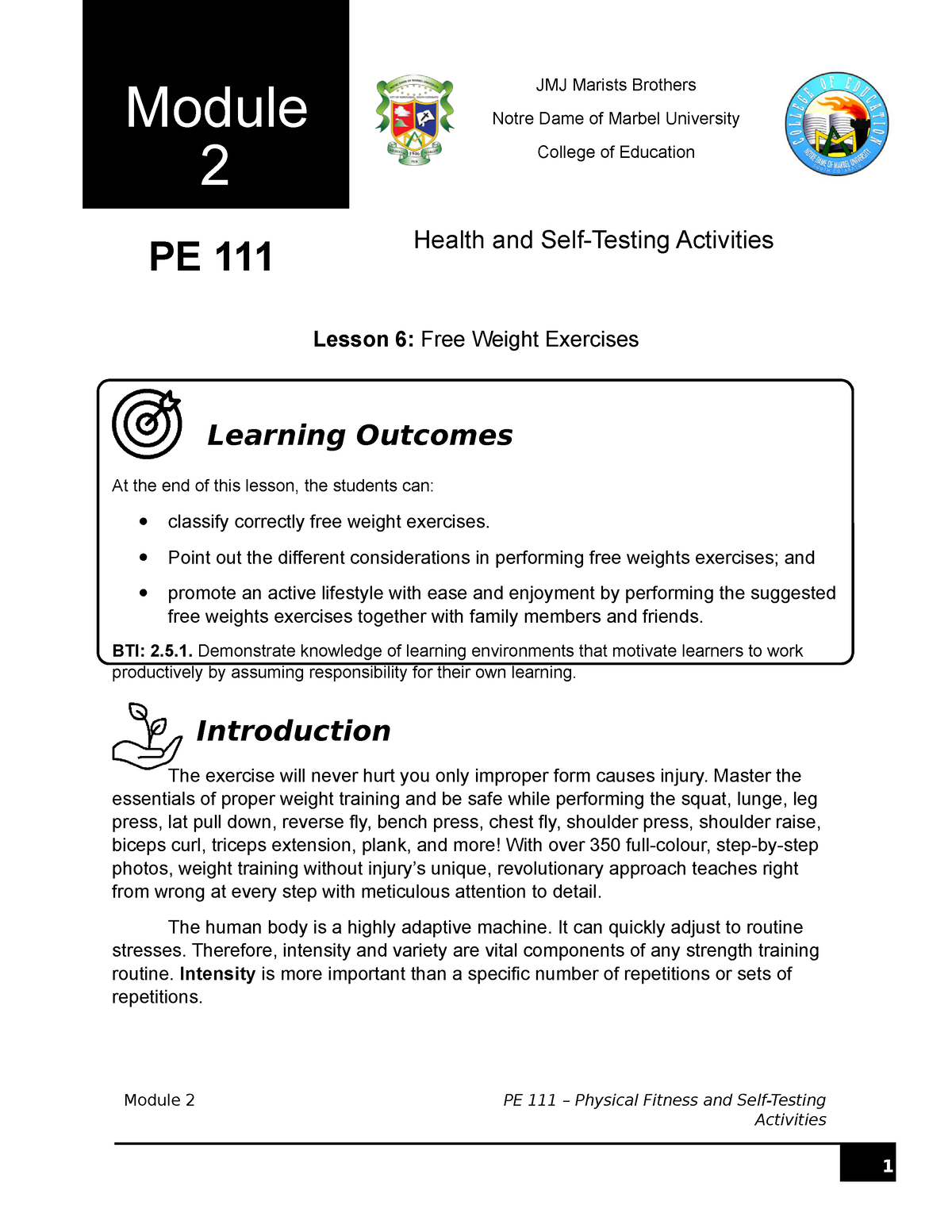 pe111-module-2-lesson-6-lesson-6-free-weight-exercises-at-the-end