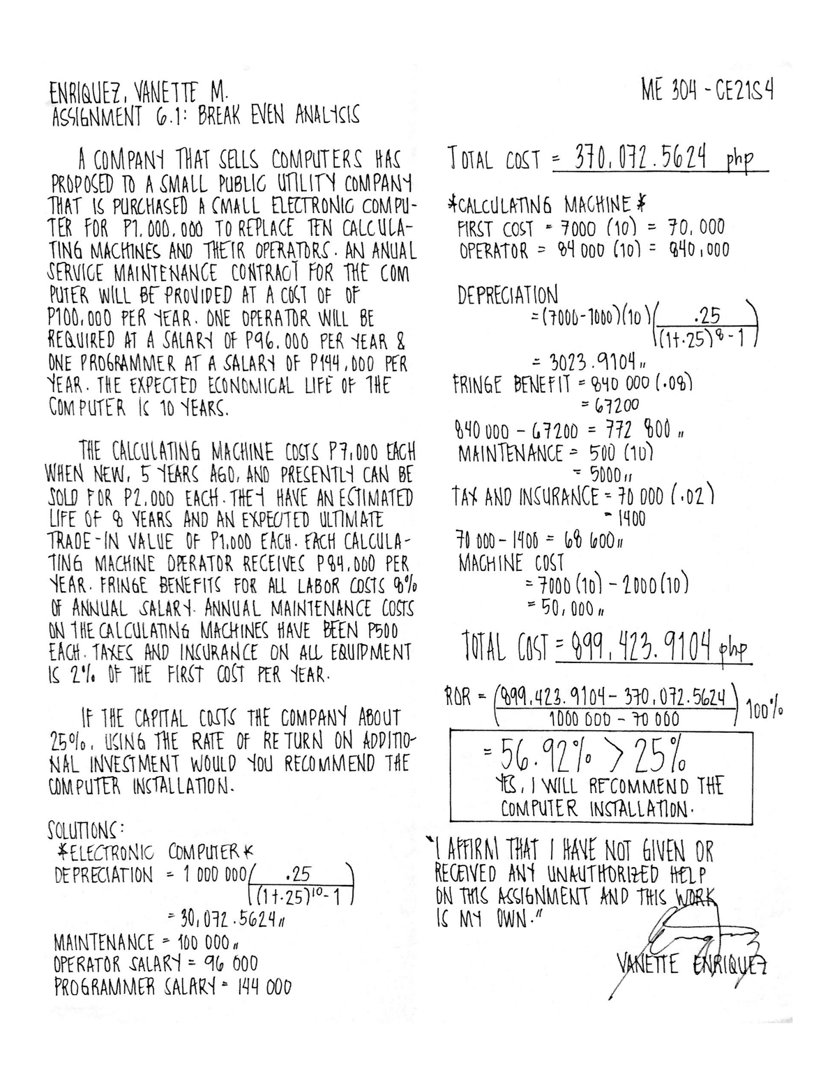 break-even-analysis-sample-problem-with-solution-engineering