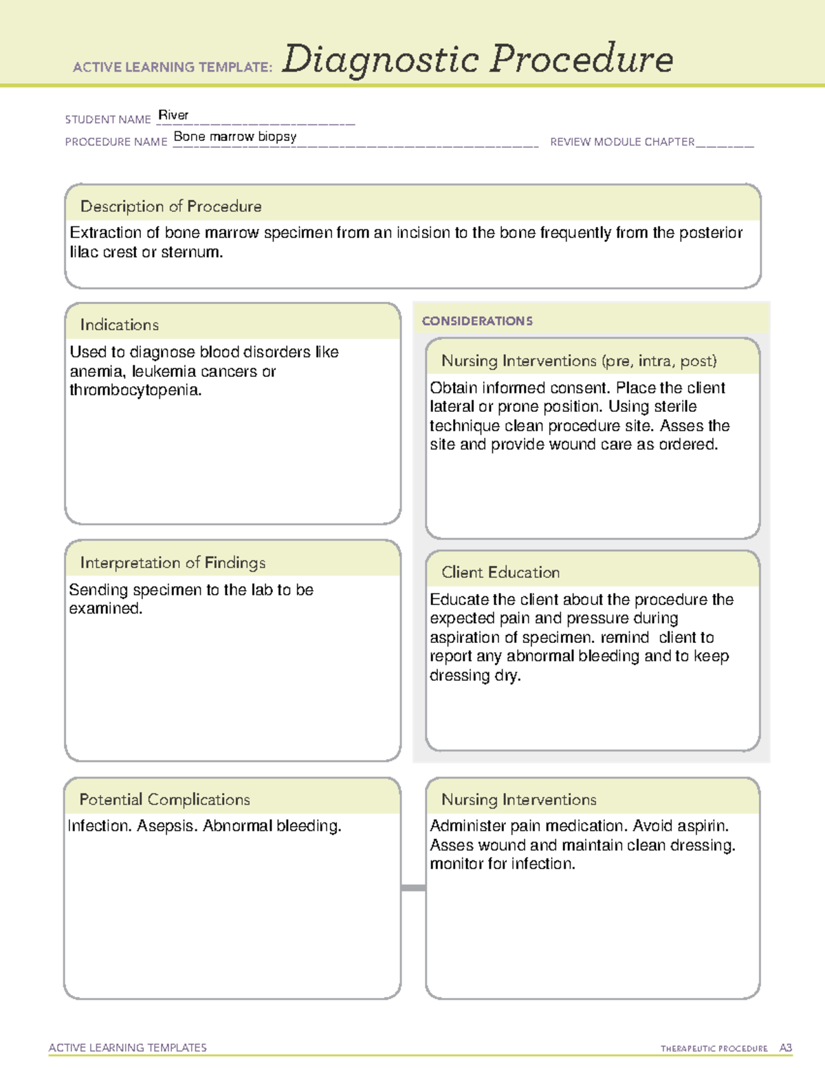 Bone marrow biopsy - VN template - ACTIVE LEARNING TEMPLATES ...