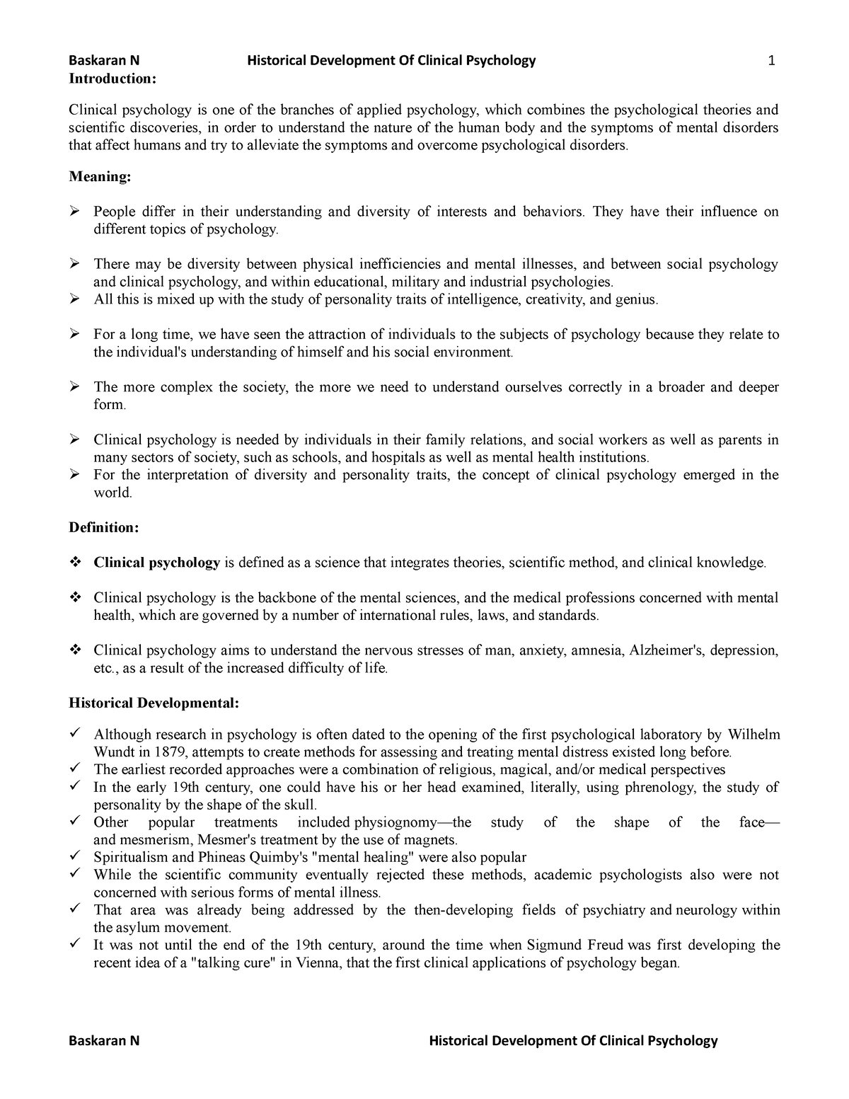 historical-development-of-clinical-psychology-meaning-people-differ