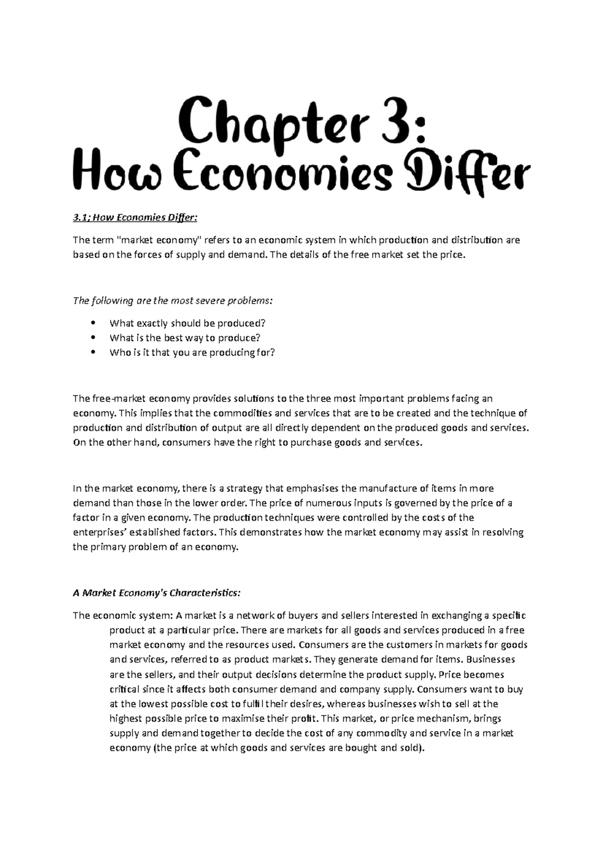 the-market-economy-ch3-3-how-economies-differ-the-term-market