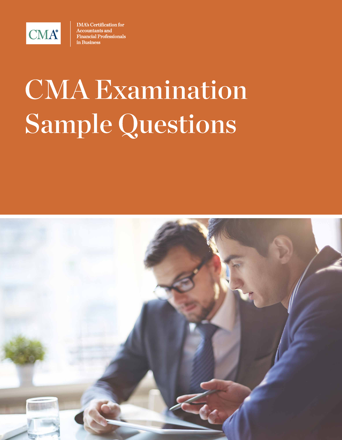 CMA Sample EXAM Cma practice exam CMA Examination Sample Questions