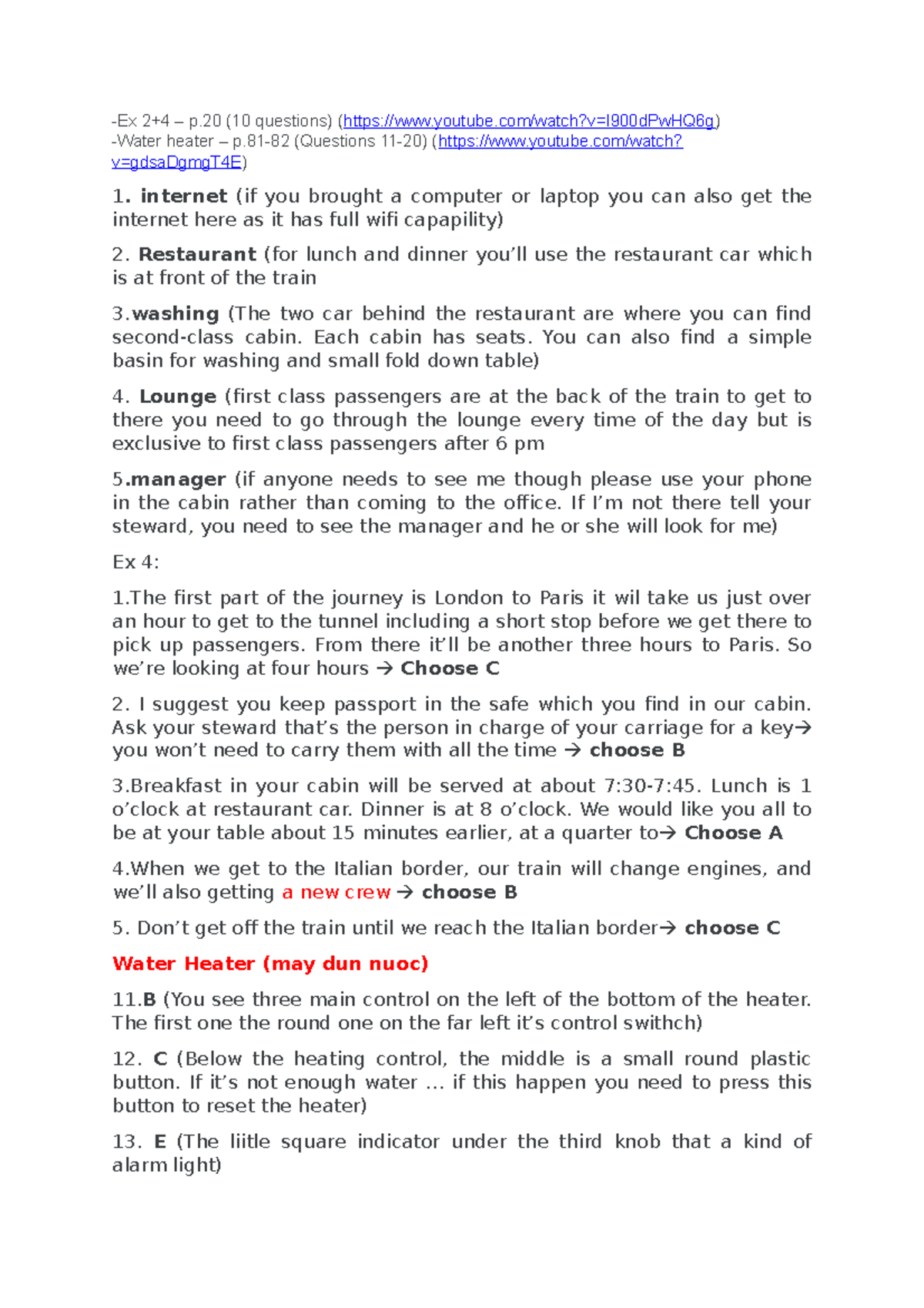 HW Listening 2 Homework Ex 2+4 p (10 questions) (youtube/watch?v