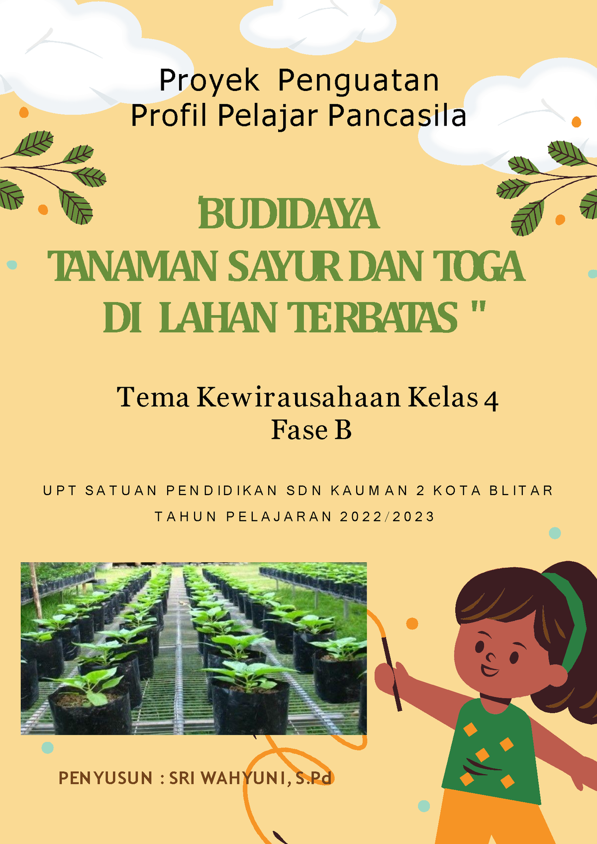 (Fase B ) - Kewirausahaan - Sayur Toga (datadikdasmen - Proyek ...