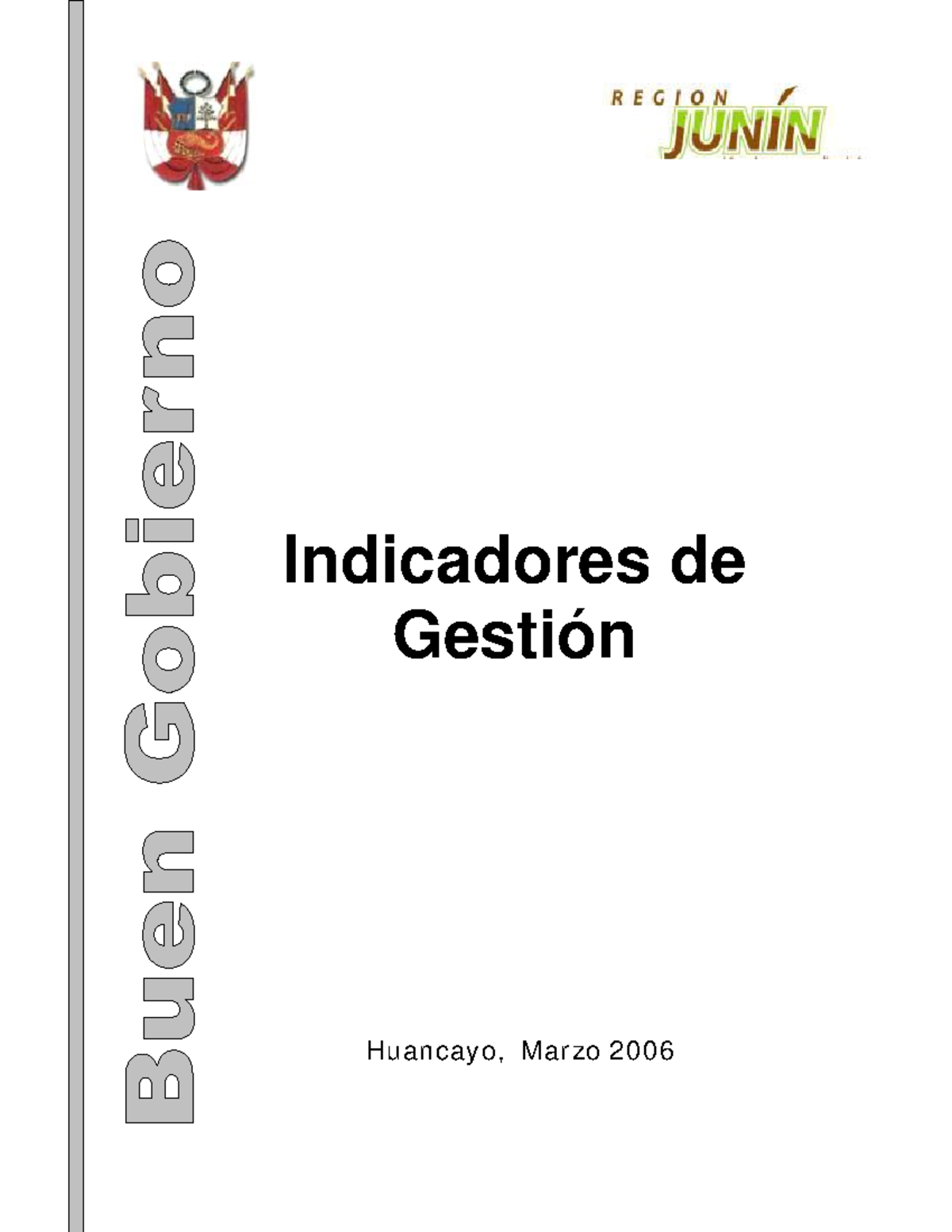 Apoyo - Indicadores - Apuntes - Huancayo, Marzo 2006 Indicadores De ...