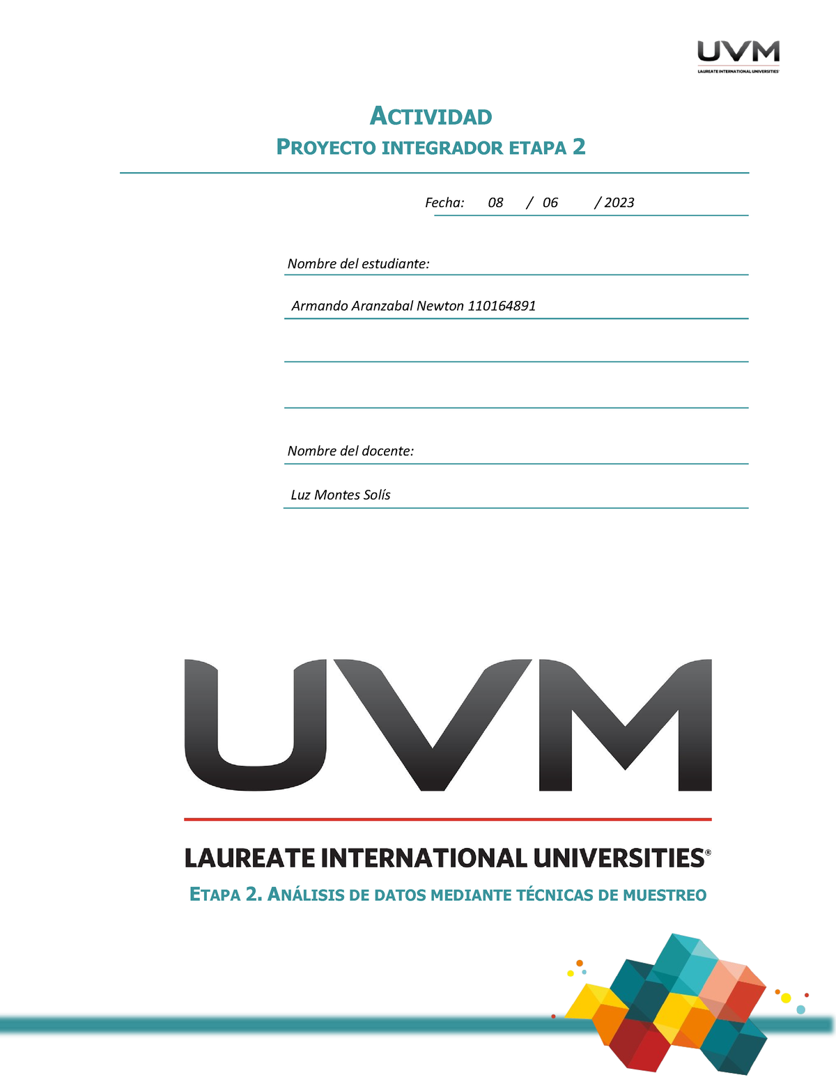 A7 AAN ESDE - Actividad 7 Estadística - Estadistica Descriptiva - UVM ...